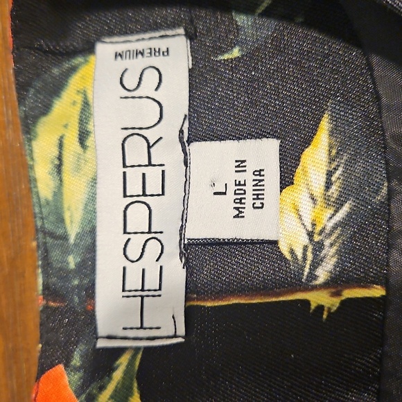 Hesperus Women's Stunning Black Fit & Flare Dress With Floral Design , Large - Picture 3 of 13